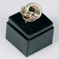 Starlight ring box black w/black foam